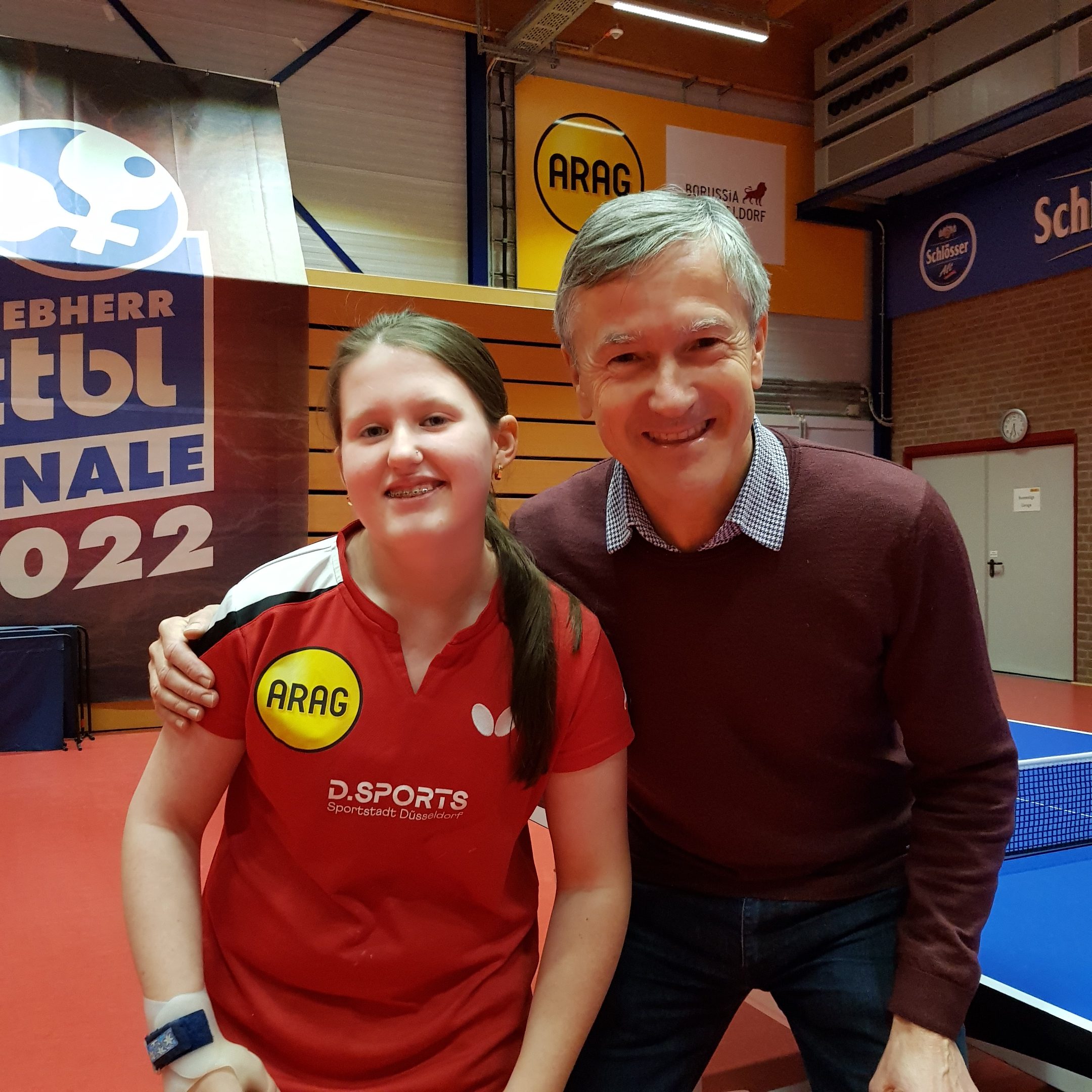 Herr Preuß – der weltweit erste fahrbare Tischtennis-Tisch – Sie sind selber Trainer, war das Ihre Idee